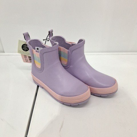 GIRLS GEORGE RAIN BOOTS - SIZE 12 - LAVENDER image 2