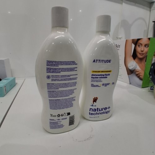 2 ATTITUDE NATURE TECHNOLOGY DISHWASHING LIQUID - 700 ML EACH -CITRUS ZEST image 2