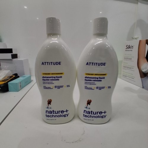 2 ATTITUDE NATURE TECHNOLOGY DISHWASHING LIQUID - 700 ML EACH -CITRUS ZEST image 3