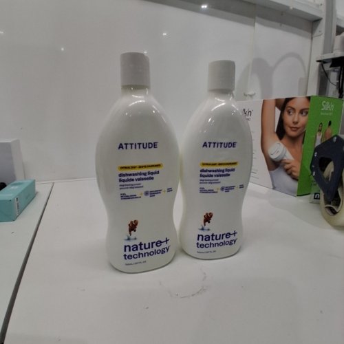 2 ATTITUDE NATURE TECHNOLOGY DISHWASHING LIQUID - 700 ML EACH -CITRUS ZEST image 4