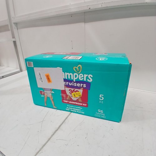 96PK PAMPERS CRUISERS 360 DIAPERS - SIZE 5 image 2