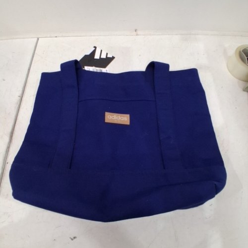 WOMEN’S ADIDAS CANVAS COURT TOTE BAG - 25L - BLUE (MODEL: JJ7476) image 2