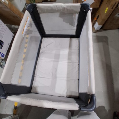 GRACO PACK N' PLAY PORTABLE PLAYARD - 39"X 28"X 29" - BLACK/BEIGE (MODEL: 2084226) image 3