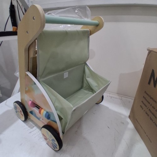 LOL-FUN WOODEN BABY WALKER - MULTICOLOR (MODEL: L00157) image 7