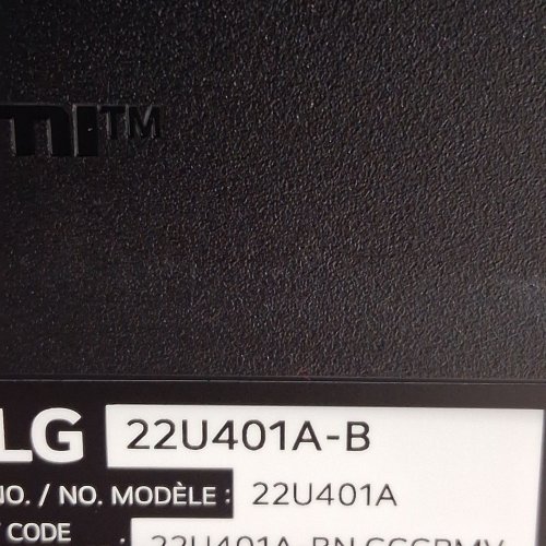 LG FULL HD (1920X1080) 21.5" VA DISPLAY COMPUTER MONITOR, 100HZ REFRESH RATE, SRGB 99% (TYP.), READER MODE & FLICKER SAFE, DYNAMIC ACTION SYNC - BLACK (MODEL: 22U401A-B) image 10