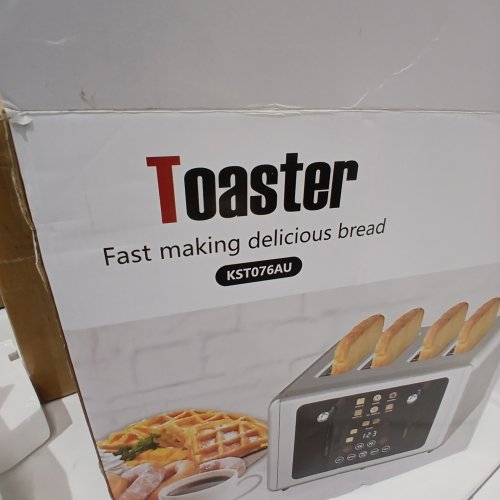 WHALL 4-SLOT TOASTER - SILVER (MODEL: KST076AU) image 2
