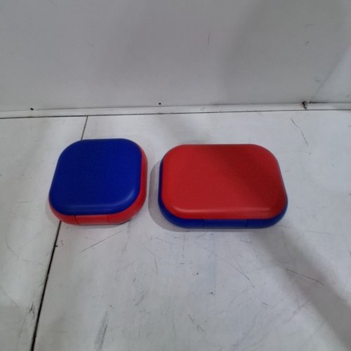 2PC BENTGO LUNCHBOXES - RED/BLUE (MODEL : 1997883) image 3
