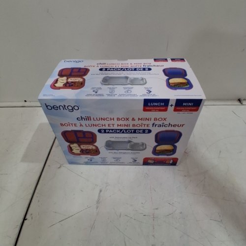 2PC BENTGO LUNCHBOXES - RED/BLUE (MODEL : 1997883) image 4