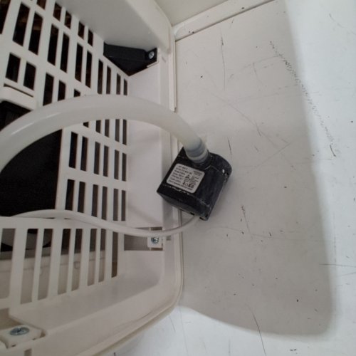PORTABLE AIR CONDITIONER COOLER FAN WITH EXHAUST HOSE - 9.5L - WHITE (MODEL: BW-102YF) image 5