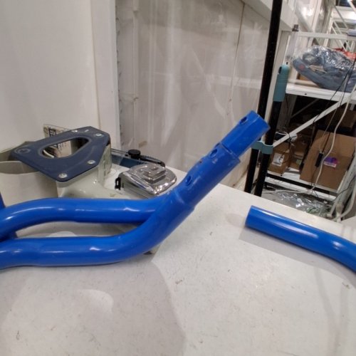 KIDS FOLDING GYMNASTICS TRAINING BARS - 140LBS CAP - 42.5" X 59.1" X 53.1" - BLUE image 6