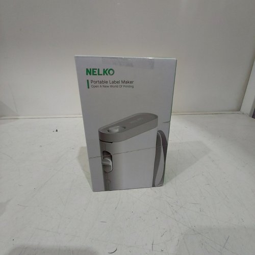 NELKO PORTABLE BLUETOOTH LABEL MAKER WITH COMPANION APP - WHITE/GREY (MODEL: P21) image 4