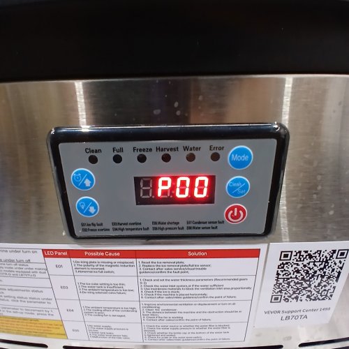 COMMERCIAL ICE MAKER MACHINE - 80 LBS/24H - STAINLESS STEEL (MODEL: LB70TA-D) image 2
