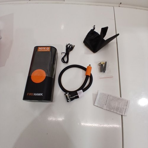FIREHAWK WIRELESS MULTIPURPOSE INFLATABLE PUMP WITH LED LIGHT - BLACK image 2