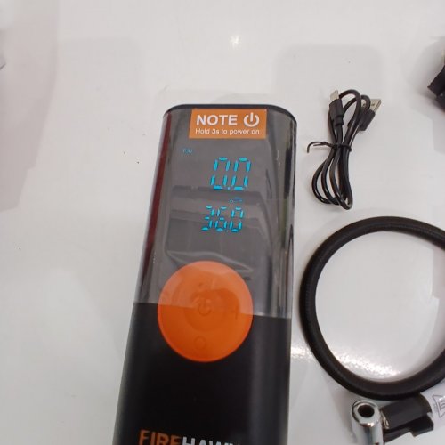 FIREHAWK WIRELESS MULTIPURPOSE INFLATABLE PUMP WITH LED LIGHT - BLACK image 3