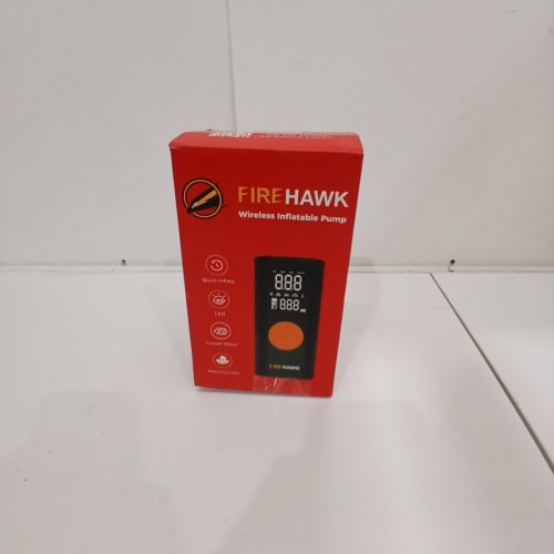 FIREHAWK WIRELESS MULTIPURPOSE INFLATABLE PUMP WITH LED LIGHT - BLACK image 4