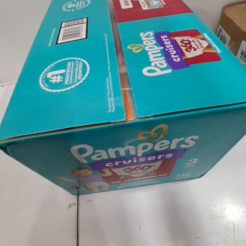 132PK PAMPERS PULL ON CRUISERS 360° 100% LEAKPROOF FIT DISPOSABLE BABY DIAPERS - SIZE 3 (16 - 28LBS) image 3