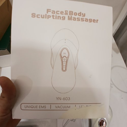 FACE & BODY SCULPTING MASSAGER - WHITE (MODEL: YN-603) image 3