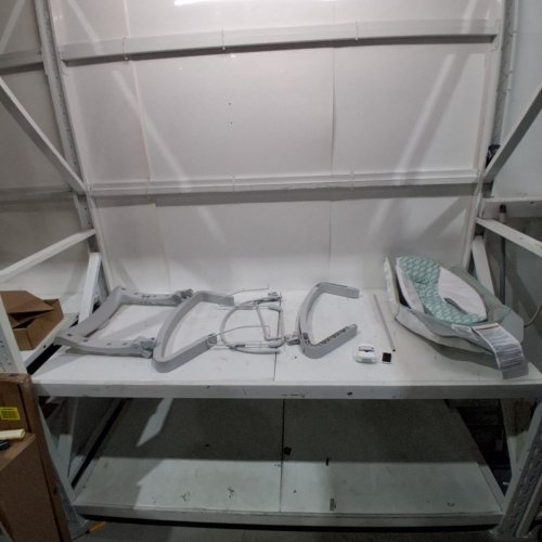 INGENUITY 3-IN-1 KEEP COZY GROW WITH ME VIBRATING BABY BOUNCER, ROCKER & CHAIR - 40LBS CAPACITY - WEAVER THEME GREY/WHITE/GREEN (MODEL: ‎12428) image 3