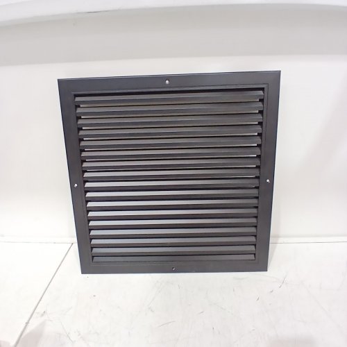 ZUMULM ALUMINUM ALLOY GABLE VENT WITH SCREEN DESIGN, BLACK - 18" X 18" (MODEL: ‎CA-BL-20-20) image 2
