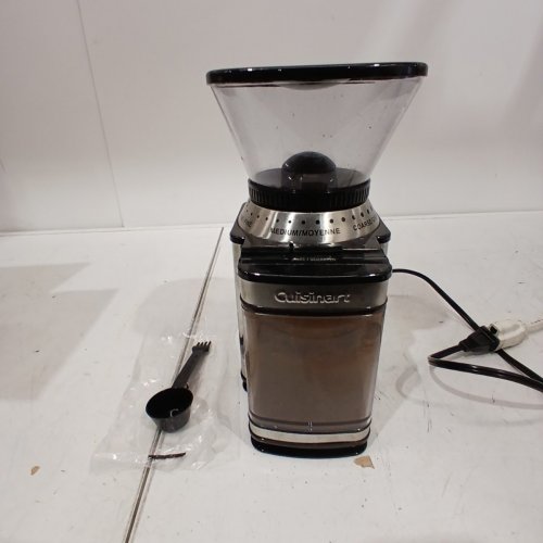 CUISINART AUTOMATIC 18-POSITION BURR COFFEE GRINDER - 18 CUP CAPACITY - STAINLESS STEEL (MODEL: DBM-8C) image 3