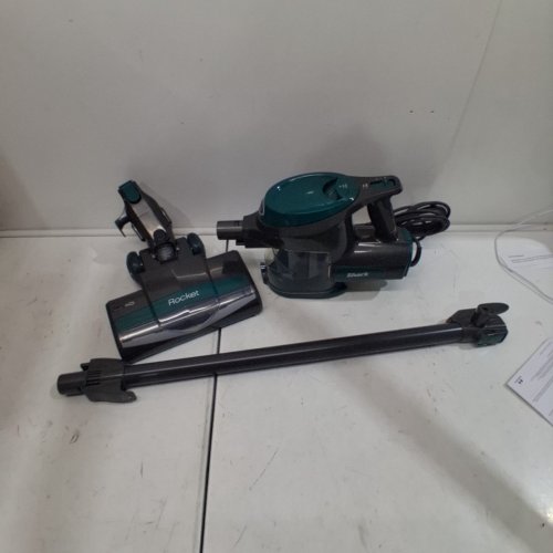 SHARK ULTRA LIGHTWEIGHT CORDED STICK VACUUM WITH EASY EMPTY CANISTER - 120V - GREEN/GREY (MODEL: CS110EMC) image 3