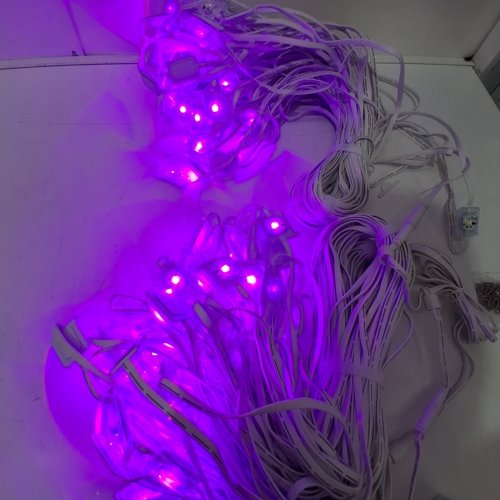 RGB+IC PERMANENT WATERPROOF OUTDOOR LIGHTS - 400FT - MULTICOLOUR image 2