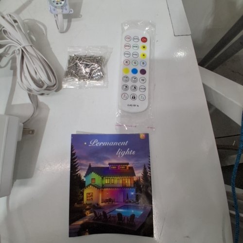 RGB+IC PERMANENT WATERPROOF OUTDOOR LIGHTS - 400FT - MULTICOLOUR image 3
