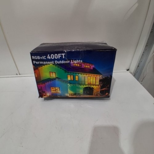 RGB+IC PERMANENT WATERPROOF OUTDOOR LIGHTS - 400FT - MULTICOLOUR image 6