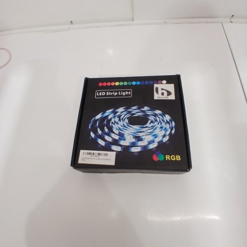 2PK RUSUNDE LED STRIP LIGHTS WITH REMOTE, AND POWER ADAPTER, 32.8FT, RGB MULTIPLE COLOUR, (MODEL: 5050SMD). image 2