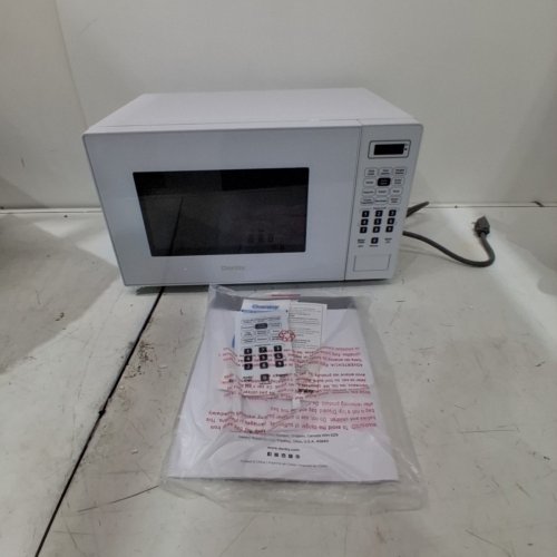 DANBY COUNTERTOP MICROWAVE - 0.7 CU. FT. - WHITE (MODEL: DBMW0721BWW) image 5