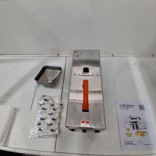 GARVEE STAINLESS STEEL OIL PRESS MACHINE - 110 V AC 60HZ; 1600 RPM MOTOR; 64 RPM OUTPUT - SILVER (MODEL: XS-420) image 4