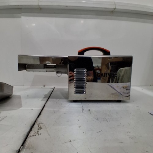 GARVEE STAINLESS STEEL OIL PRESS MACHINE - 110 V AC 60HZ; 1600 RPM MOTOR; 64 RPM OUTPUT - SILVER (MODEL: XS-420) image 6