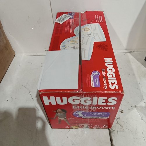 84PK HUGGIES LITTLE MOVERS DIAPERS - SIZE 6 (35+ LBS) image 3