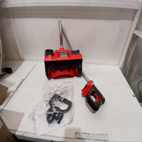 QESOO CORDLESS 12-INCH SNOW SHOVEL - 12" CLEANING WIDTH - RED AND BLACK (MODEL: WRSSMWK) image 3