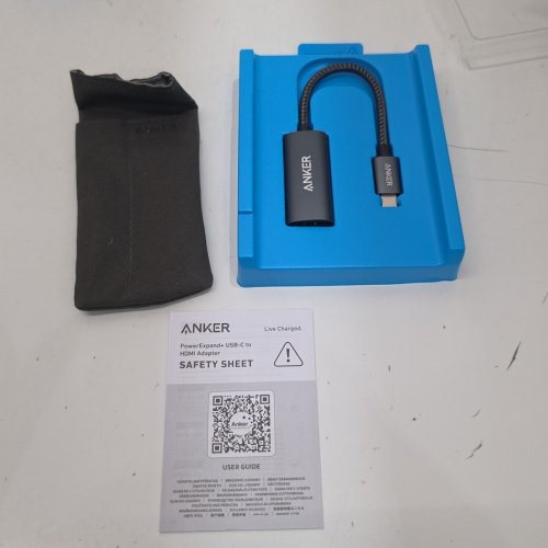 ANKER POWEREXPAND+ PLUG-AND-PLAY 4K DISPLAY USB-C TO HDMI ADAPTER - BLACK (MODEL: A8312) image 2