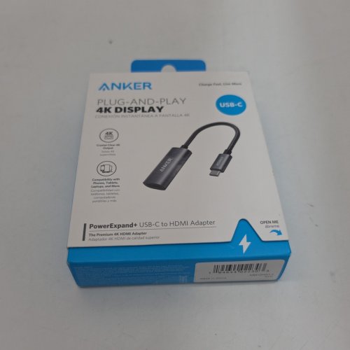 ANKER POWEREXPAND+ PLUG-AND-PLAY 4K DISPLAY USB-C TO HDMI ADAPTER - BLACK (MODEL: A8312) image 3