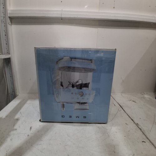 SMEG 50S RETRO STYLE SEMI-AUTOMATIC ESPRESSO COFFEE MACHINE - 14" X 14" X 18" - 120 V 1350W - WHITE (MODEL: EGF03WHUS) image 11