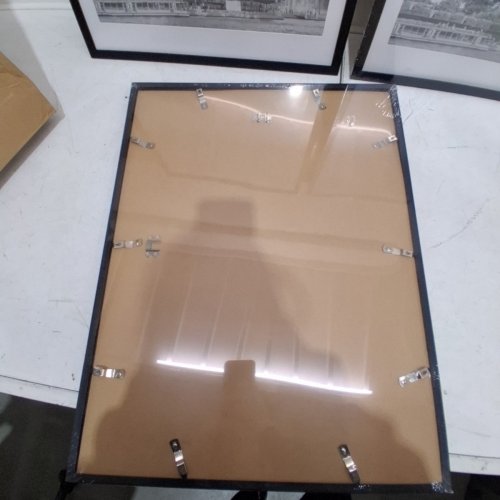 3PK MODERN PICTURE FRAME SET - 24" X 36" - BLACK image 3