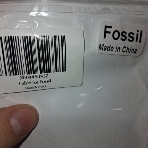 MAGNETIC REPLACEMENT CHARGING CABLE - FOR FOSSIL WATCHES - 37" - WHITE (ITEM: X00446093Z) image 2