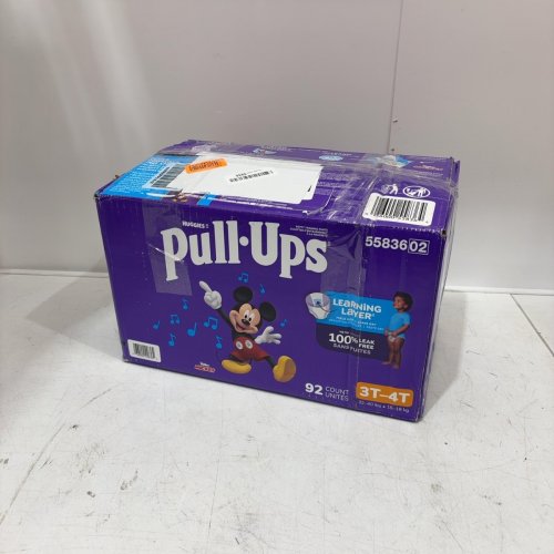 92PK PULL-UPS BOYS POTTY TRAINING PANTS MICKEY MOUSE - SIZE 3T/4T - image 3