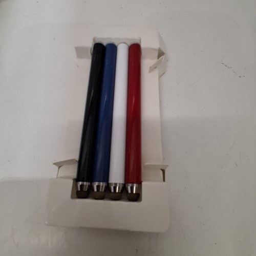 4PK DEALWORTHY TOUCH SCREEN STYLUS - COMPATIBLE WITH ANY TOUCH SCREEN - MULTICOLORED image 2