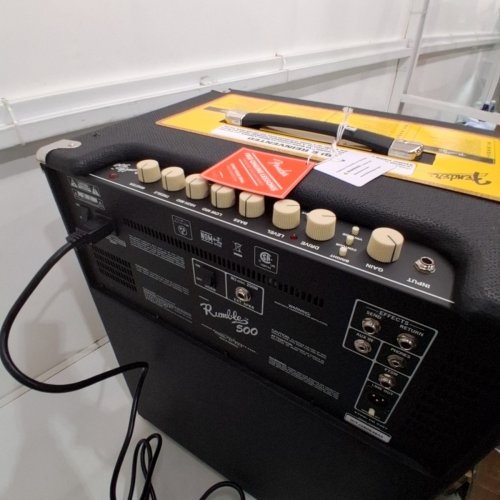 FENDER RUMBLE 500 BASS COMBO AMPLIFIER - BLACK (MODEL : RUMBLE500) image 5