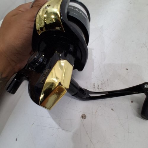 BPS POWER PLUS SPINNING REEL - 4.4:1 GEAR RATIO- BLACK (MODEL: P8090S) image 3