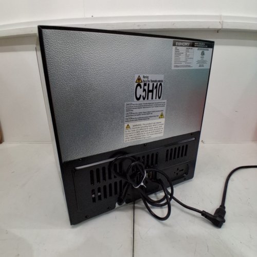EUHOMY COMPACT COUNTERTOP MINI WINE/DRINKS COOLER FRIDGE - 96L - BLACK (MODEL: BR001-55BL-CAEH) image 4