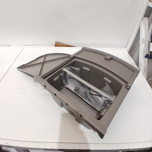 SUNCAST HOSE HANGER CABINET - 150FT HOSE CAPACITY - GREY image 3