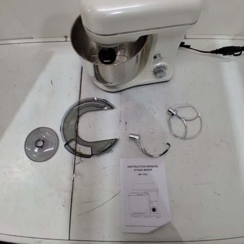 ELECTRIC FOOD STAND MIXER - 300W - 4.7L - WHITE - (MODEL:MK-1502) image 4