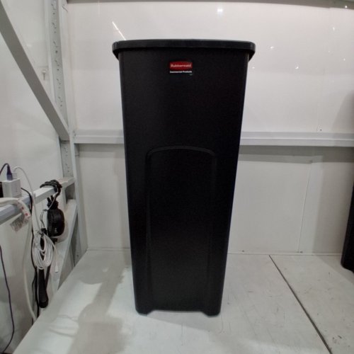 RUBBERMAID COMMERCIAL PRODUCTS WASTE BIN - 23 GAL - BLACK (MODEL: FG356988BLA) image 2