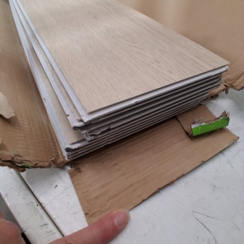 10PK JEEDESON VINYL PLANK FLOORING SPC, COVERS 23.9SQ.FT - 7.17" X 48" - ORIGINAL WOODEN (MODEL: CA-JDS-SPC FLOOR) image 3