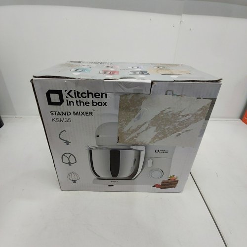 KITCHEN IN THE BOX STAND MIXER WITH DOUGH HOOK, WHISK & FLAT BEATER - 7 QT - GREEN (MODEL:KSM35) image 4