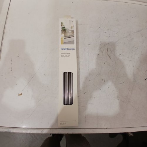 BRIGHTROOM OVER-THE-SINK DISH DRAINER - 20.5" X 13" - STAINLESS STEEL image 2